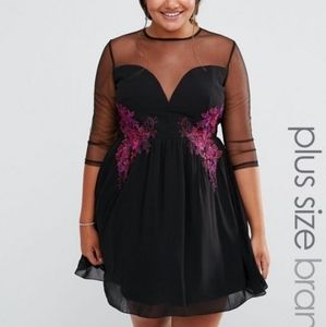 ASOS Curve cocktail dress